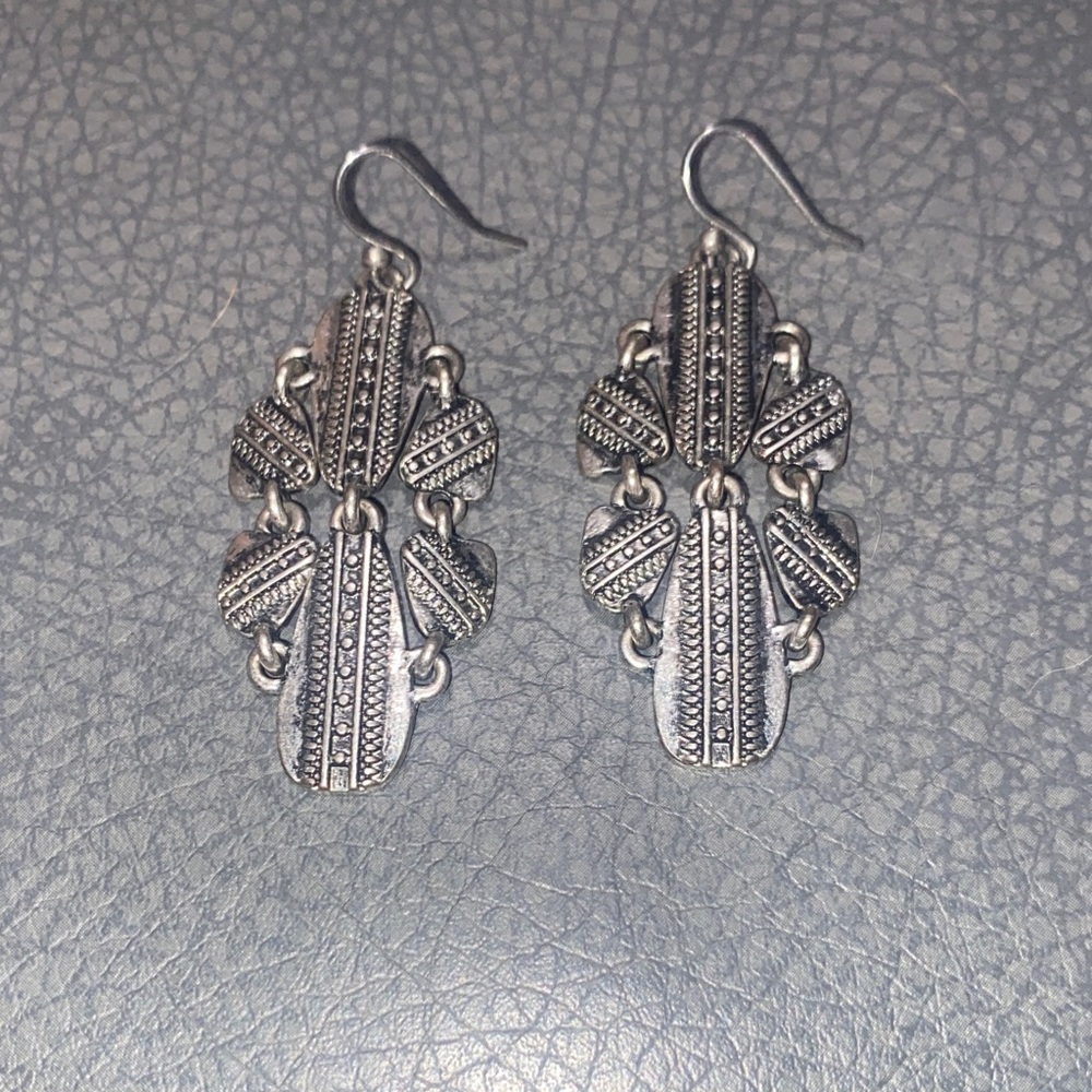 Silver Dangle Earrings
